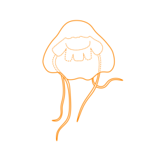 Animals Jellyfish Darth Vader Jellyfish Sticker Svg Vector, Free Vectors File